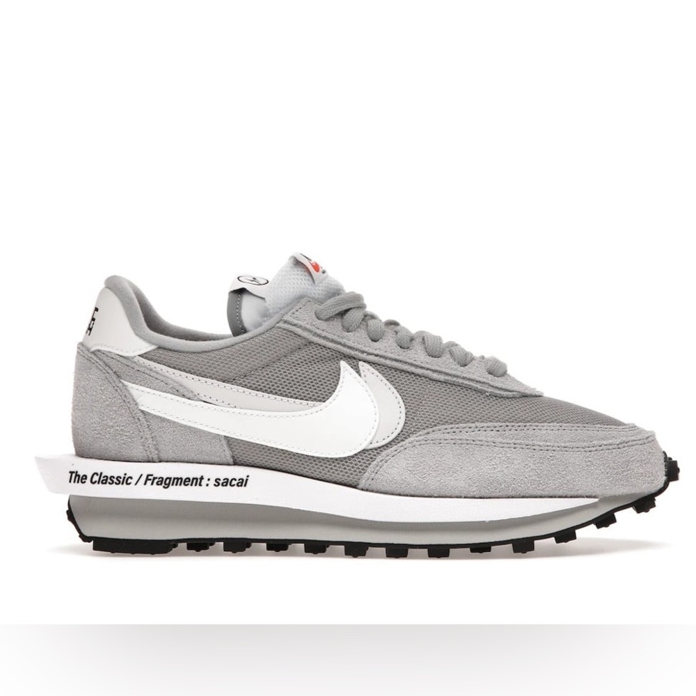 Nike Gray and White Men's Sneakers